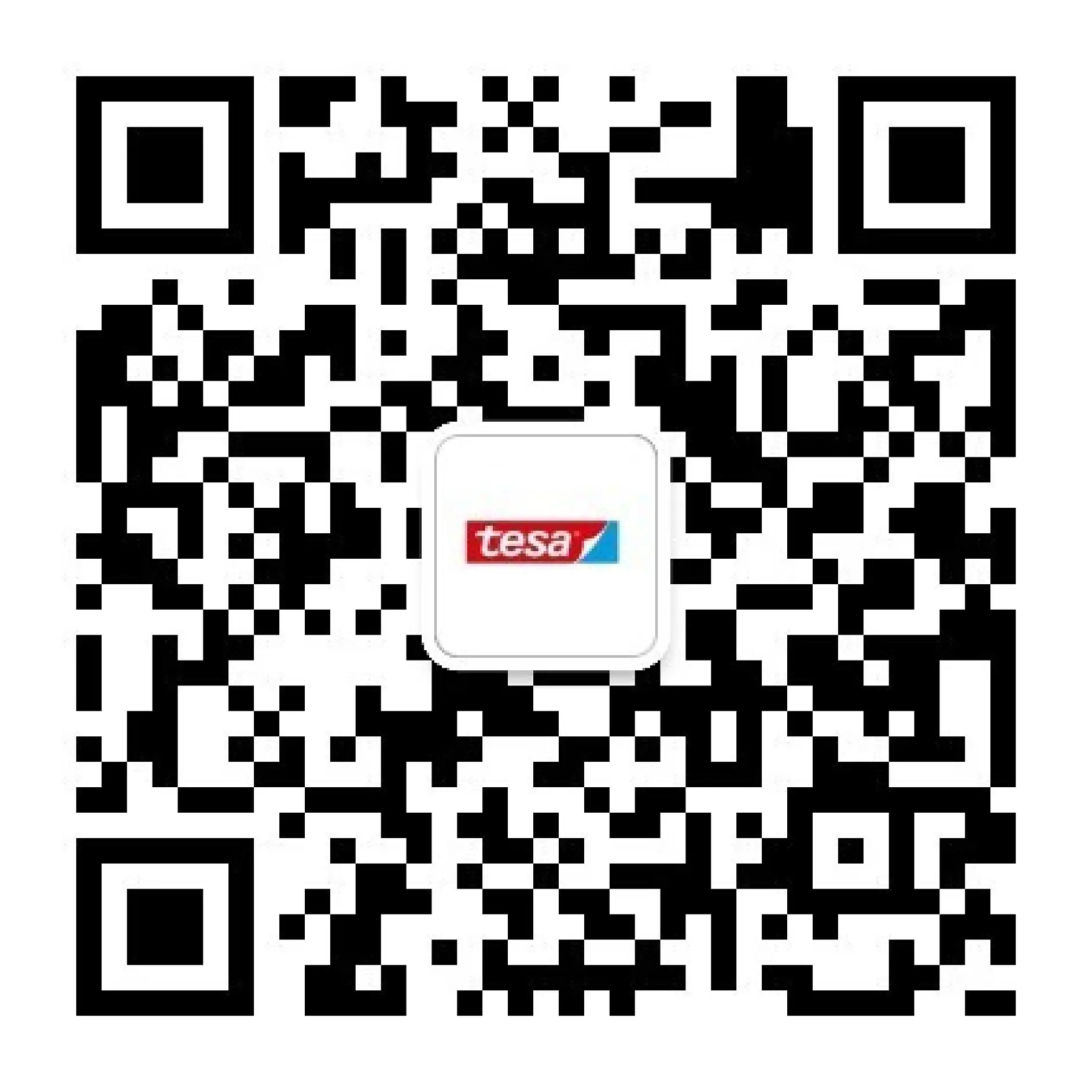 tesa_WeChat Service Account_QR code