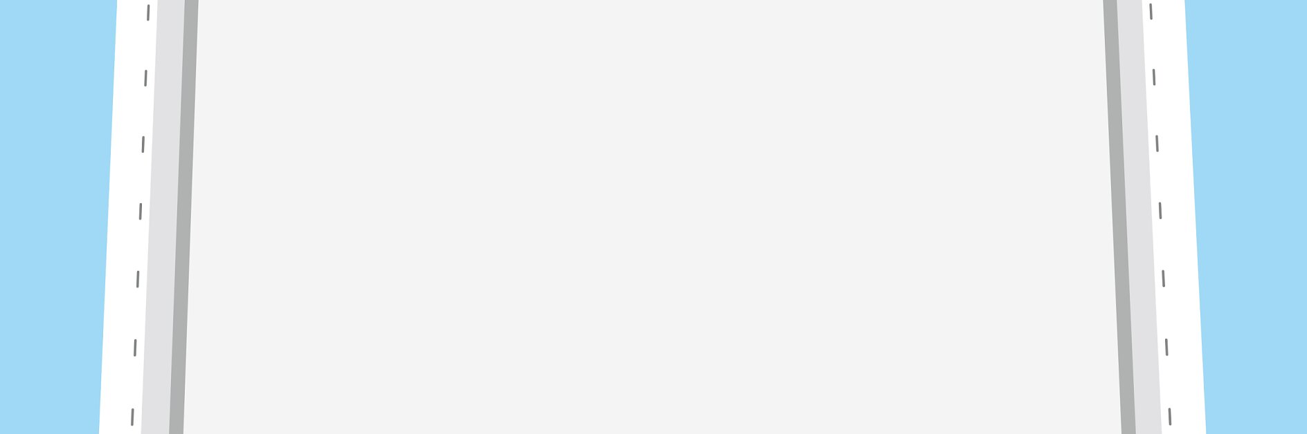 A blank white name tag with a red top edge and a silver strip is set against a light blue background, adhered with tesa tape. (This text has been generated by AI)