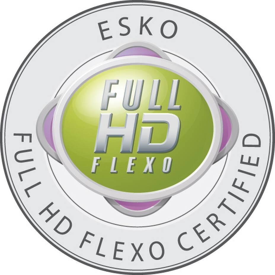 tesa® 获得 Esko 全高清柔印认证 仅认证企业可使用全高清柔印认证标志