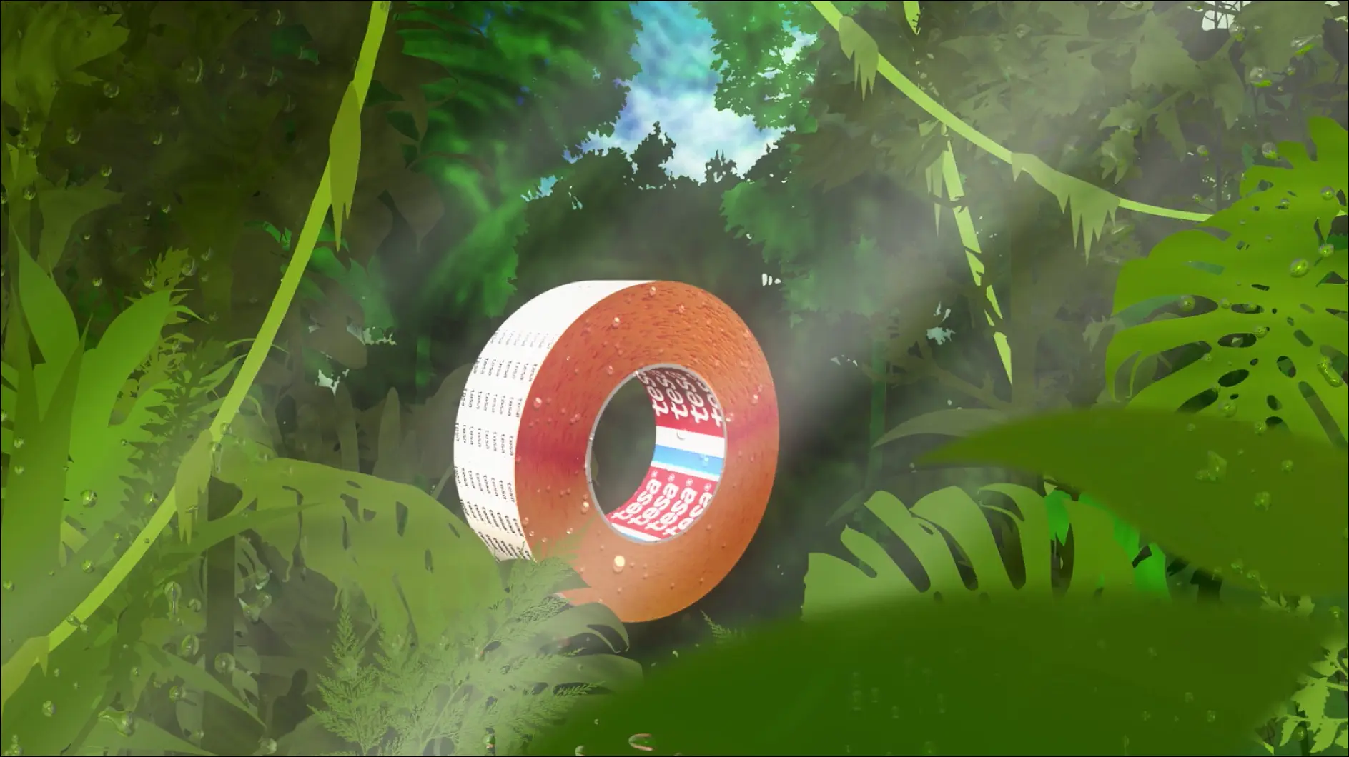 tesa EasySplice® 适应潮湿环境