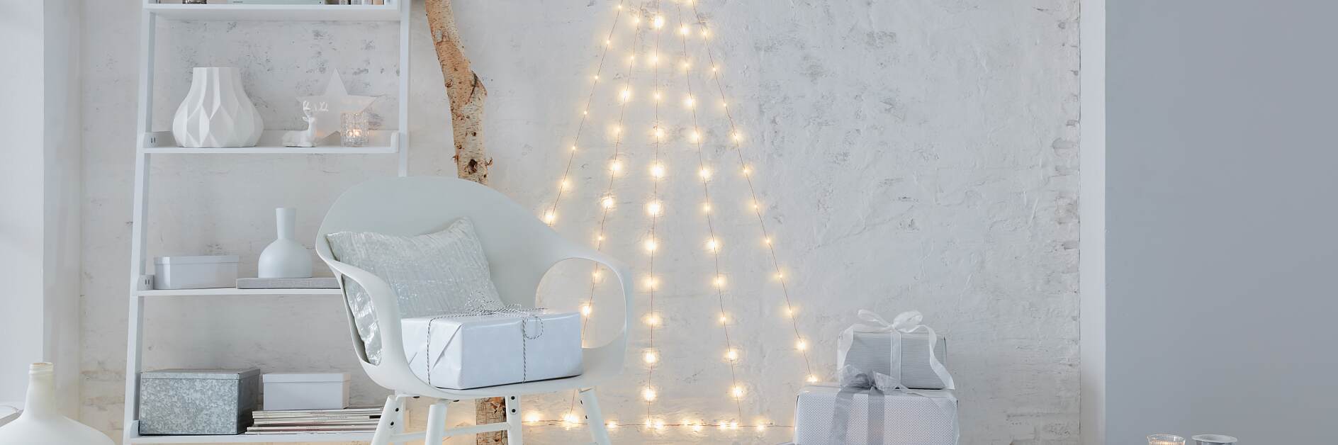 制作自己的LED墙圣诞树！