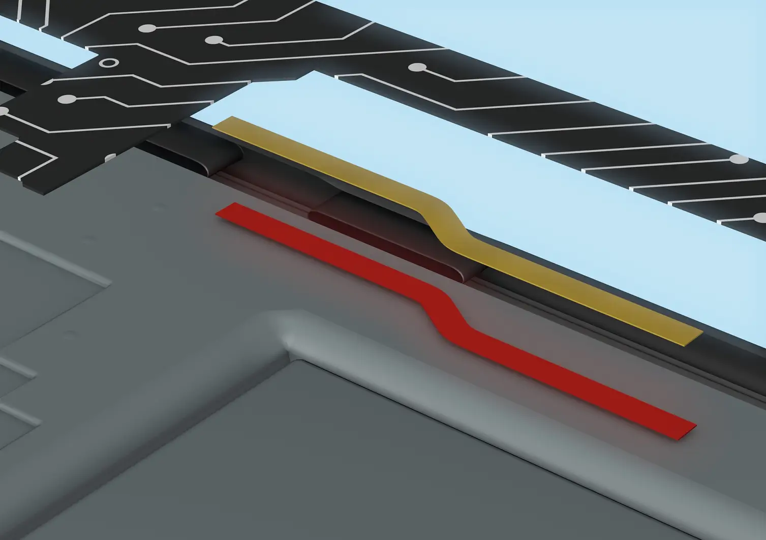 tesa-electronics-heat-pipe-mounting-illustration