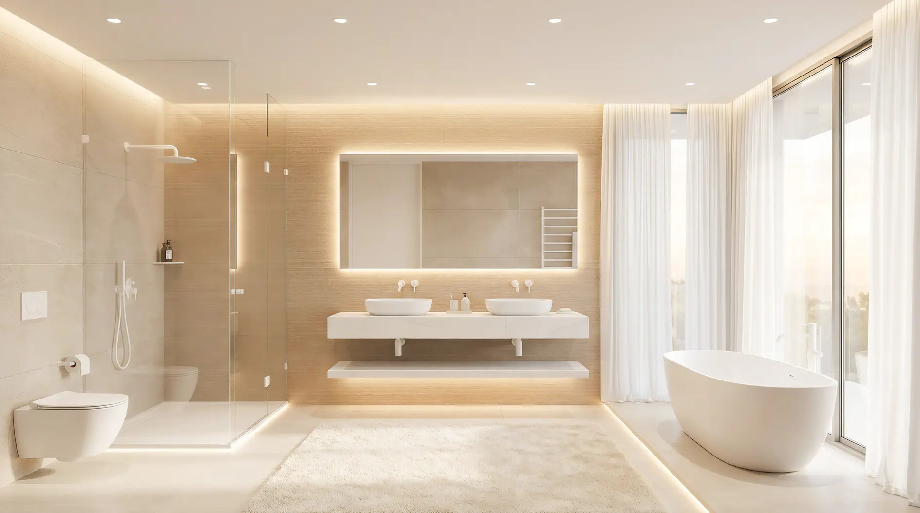LED lighting_bathroom